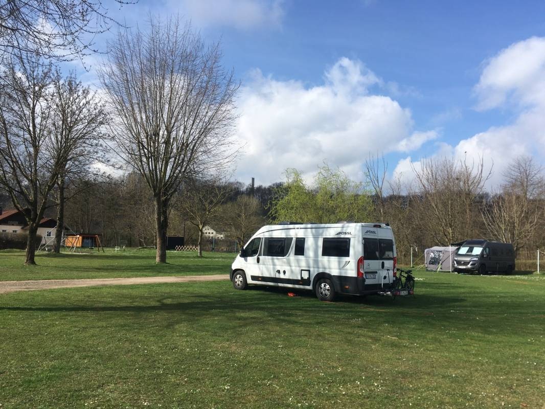 Camping am Fluss — Campingplass in Steyr