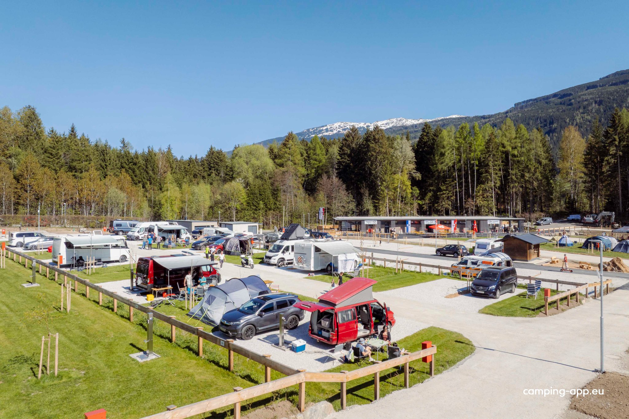 Campingplatz Judenstein — Sítio de acampamento in Rinn / Tirol