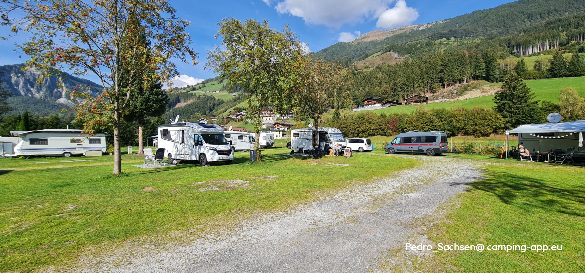 Alpen Camping Aigner — Campingplatz in Wald im Pinzgau