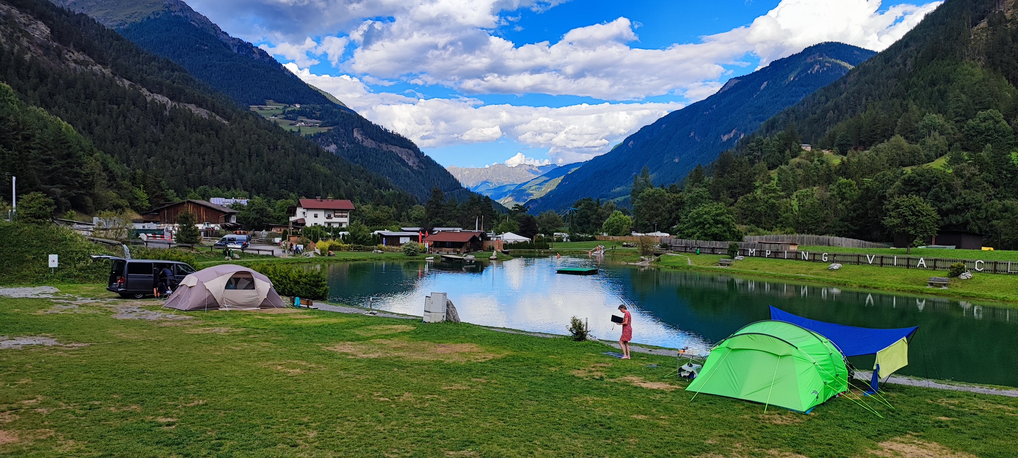 Camping Via Claudiasee — Campingplatz in Pfunds / Tirol