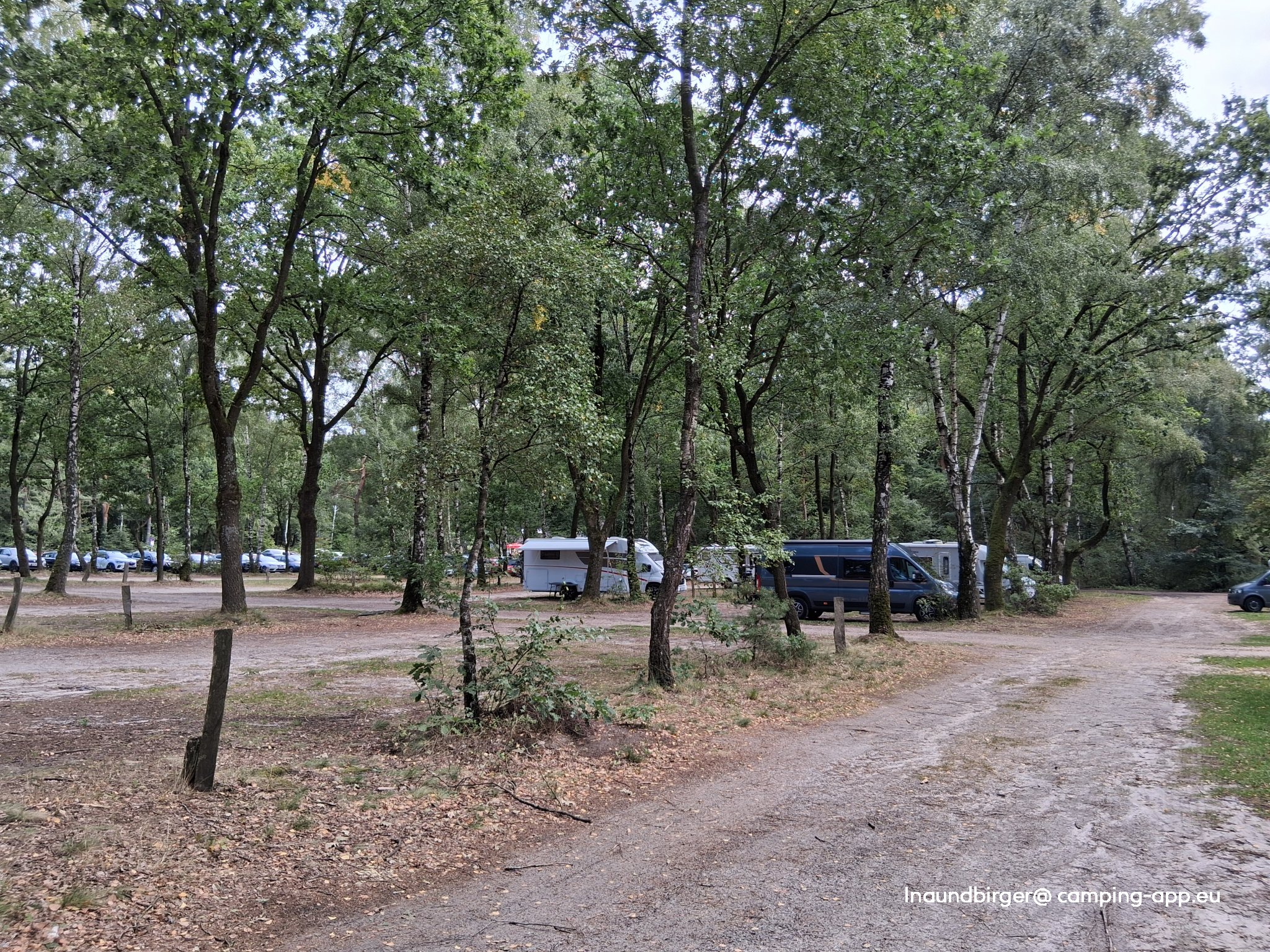 Stellplatz am Naturschutzpark Bispingen — Sítio para autocaravanas in Bispingen-Heidetal