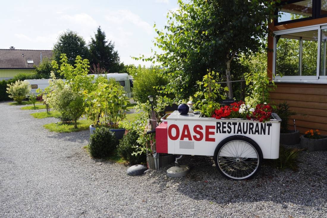 Stellplatz Oase Camping — Aire camping car in Tägerwilen