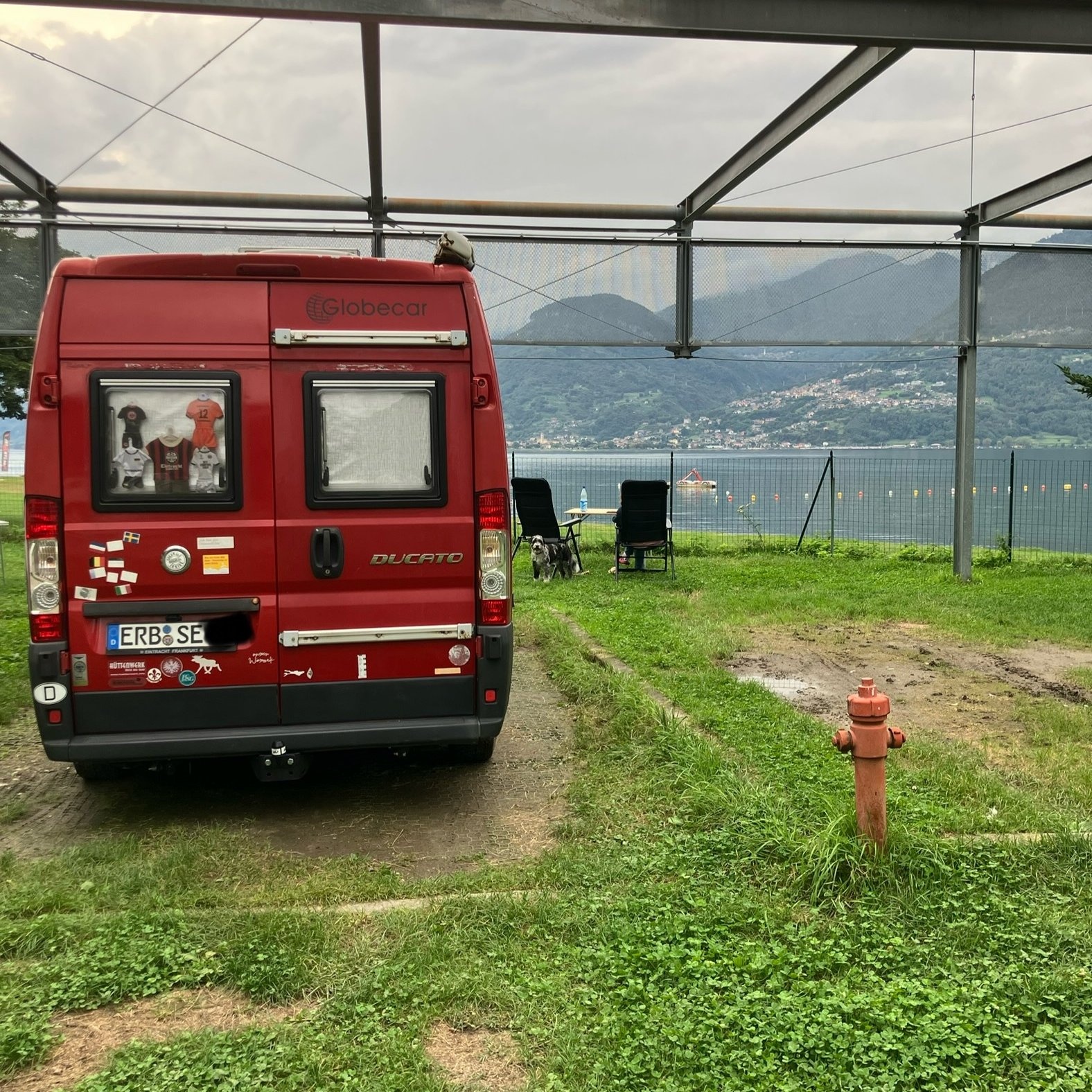 Area sosta camper Colico — Karavan Sitesi in Colico Piano