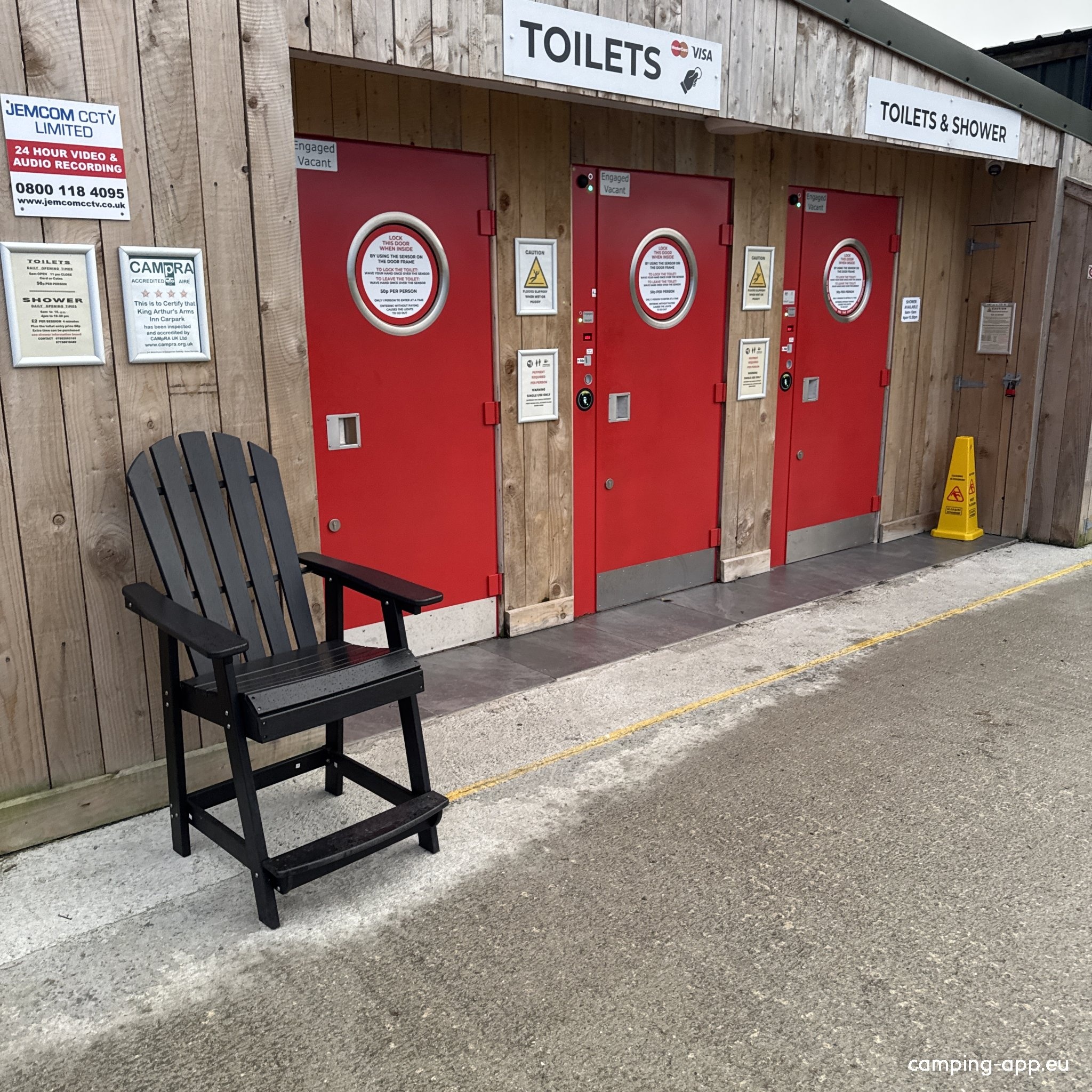 Tintagel Castle (Parkplatz) — Campervan Site in Tintagel