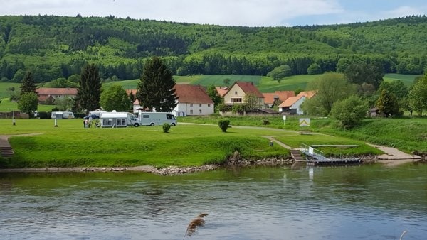 Camping Weißehütte — Campingplass in Oberweser