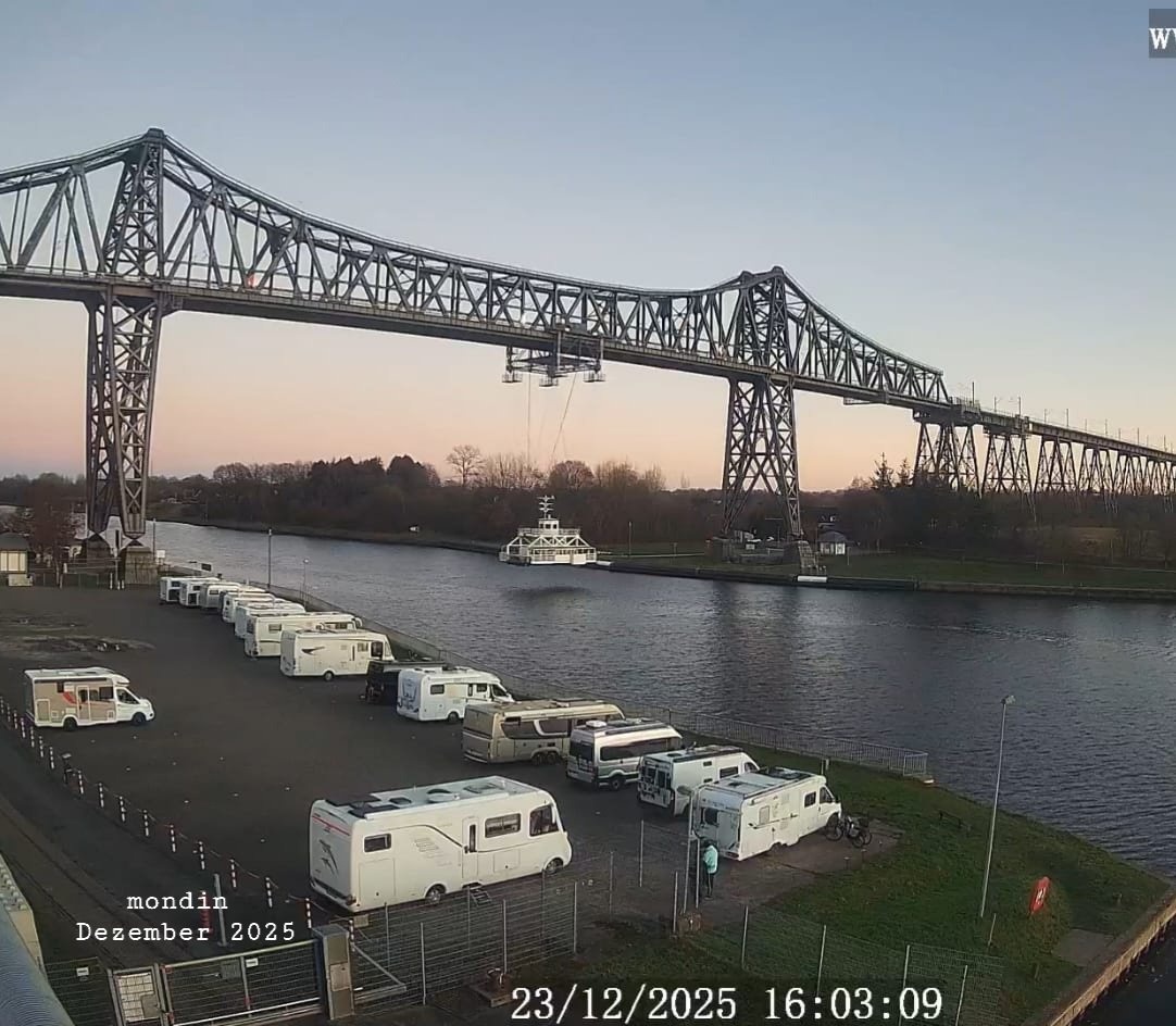 Wohnmobilhafen am Kreishafen NOK — Stellplatz in Rendsburg