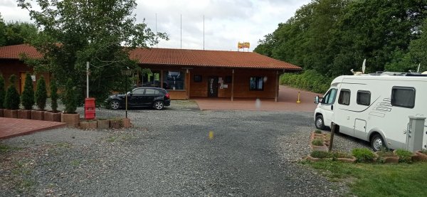 Wohnmobilstellplatz beim Landhaus Grum