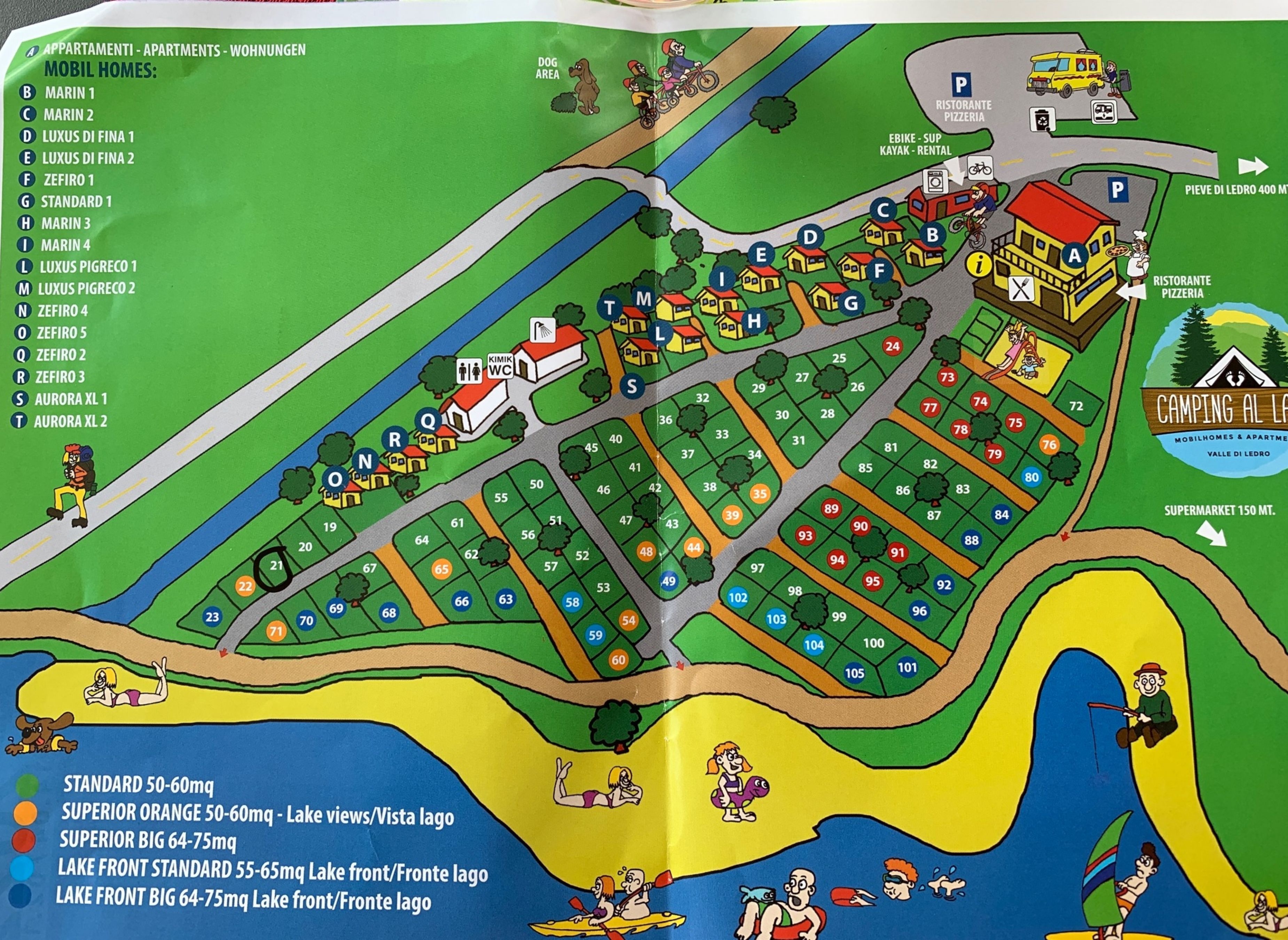 Camping al Lago — Campingplatz in Ledro