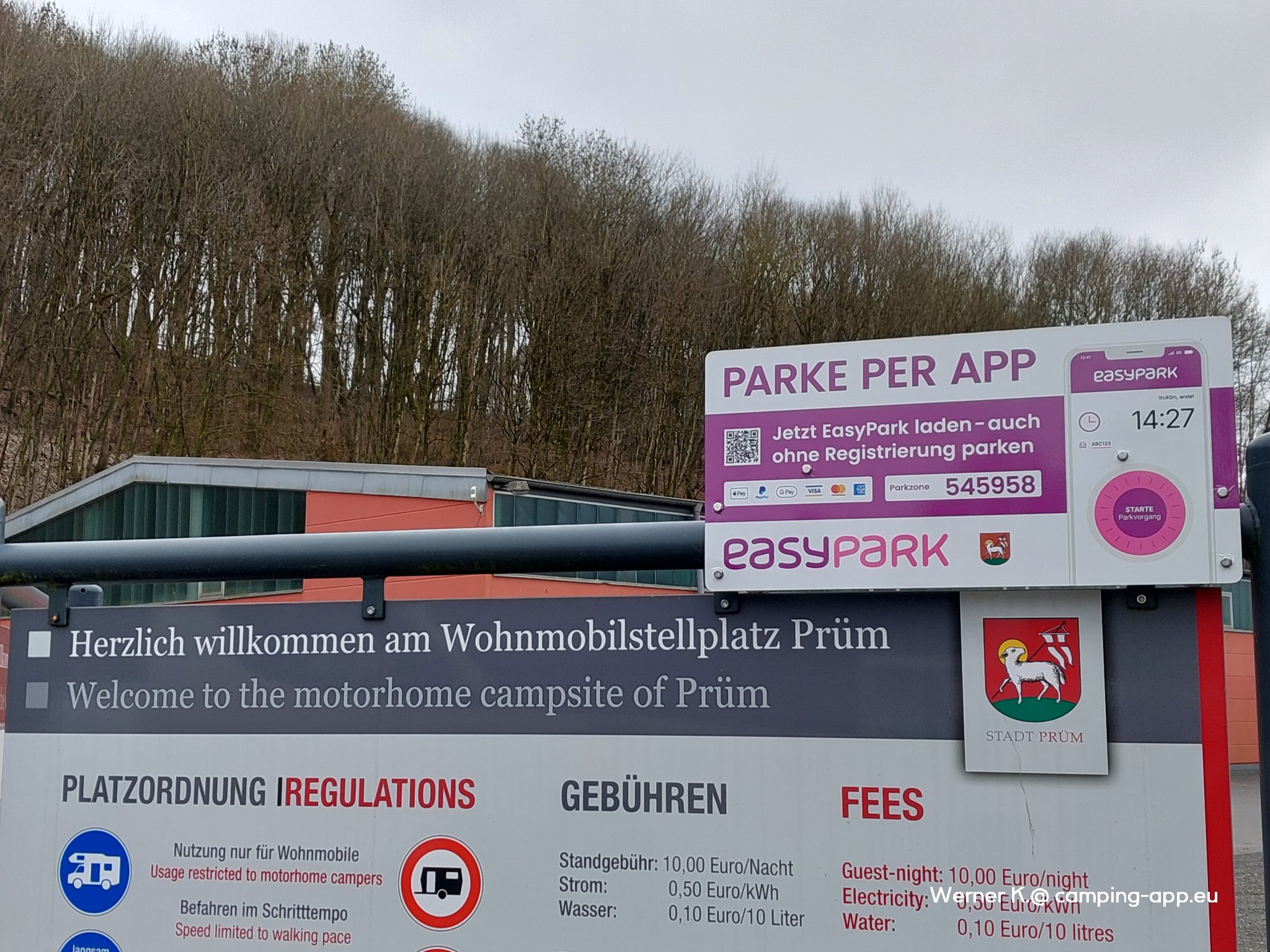 Stellplatz Prüm — Foto 2