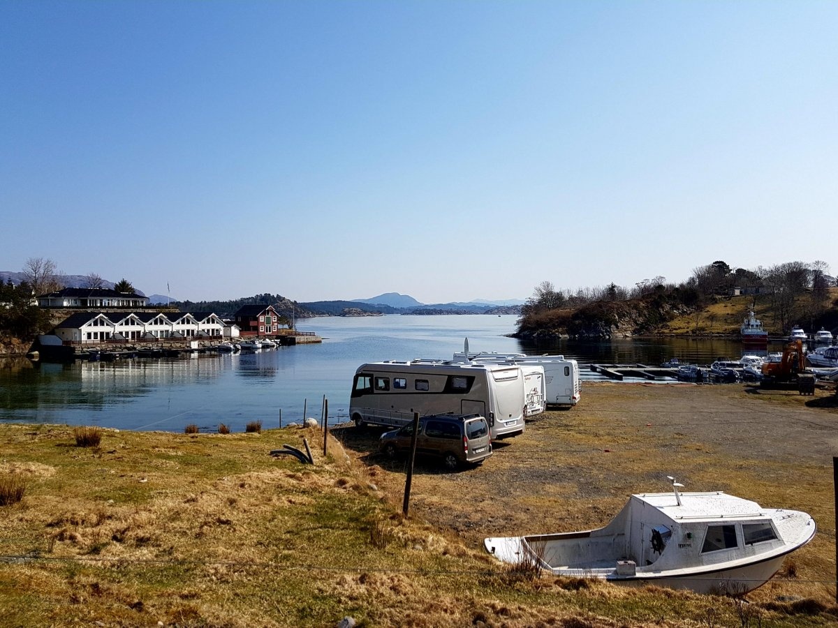 Herdla Campsite for Campervans — Campervan Site in Herdla