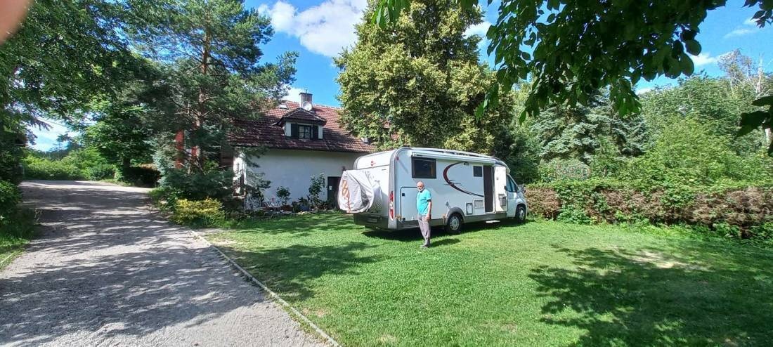 Waldcamping Hubertus — Area da campeggio in Oberretzbach