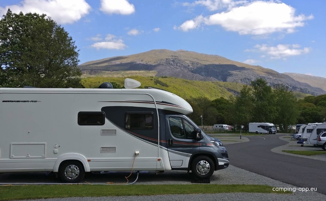 Llanberis Touring Park — Campingplats in Caernarfon 