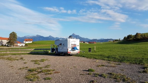 (geschlossen) Stellplatz beim Sepp — Privat grund in Hopferau