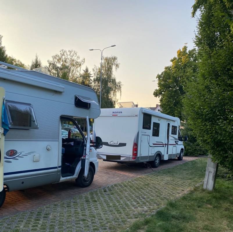 Stellplatz Svitavský stadion — Karavan Sitesi in Svitavy