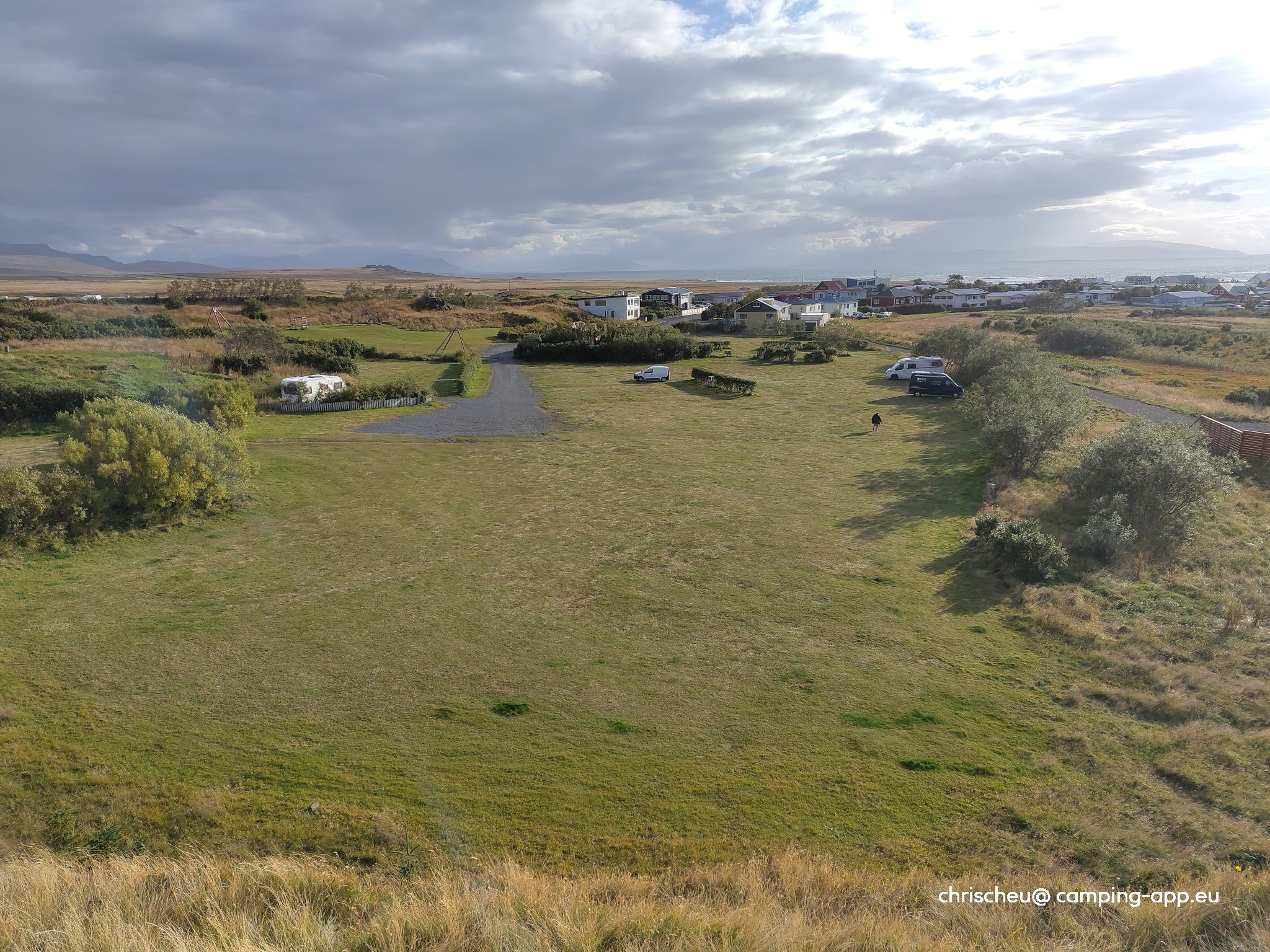 Tjaldsvæði Skagastrandar — Campingplatz in Skagaströnd / Nordvesturland
