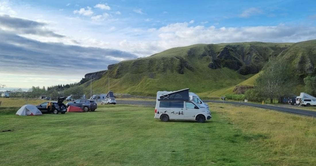 Tjaldsvæðið Kleifar — Camping Site in Skaftárhreppur