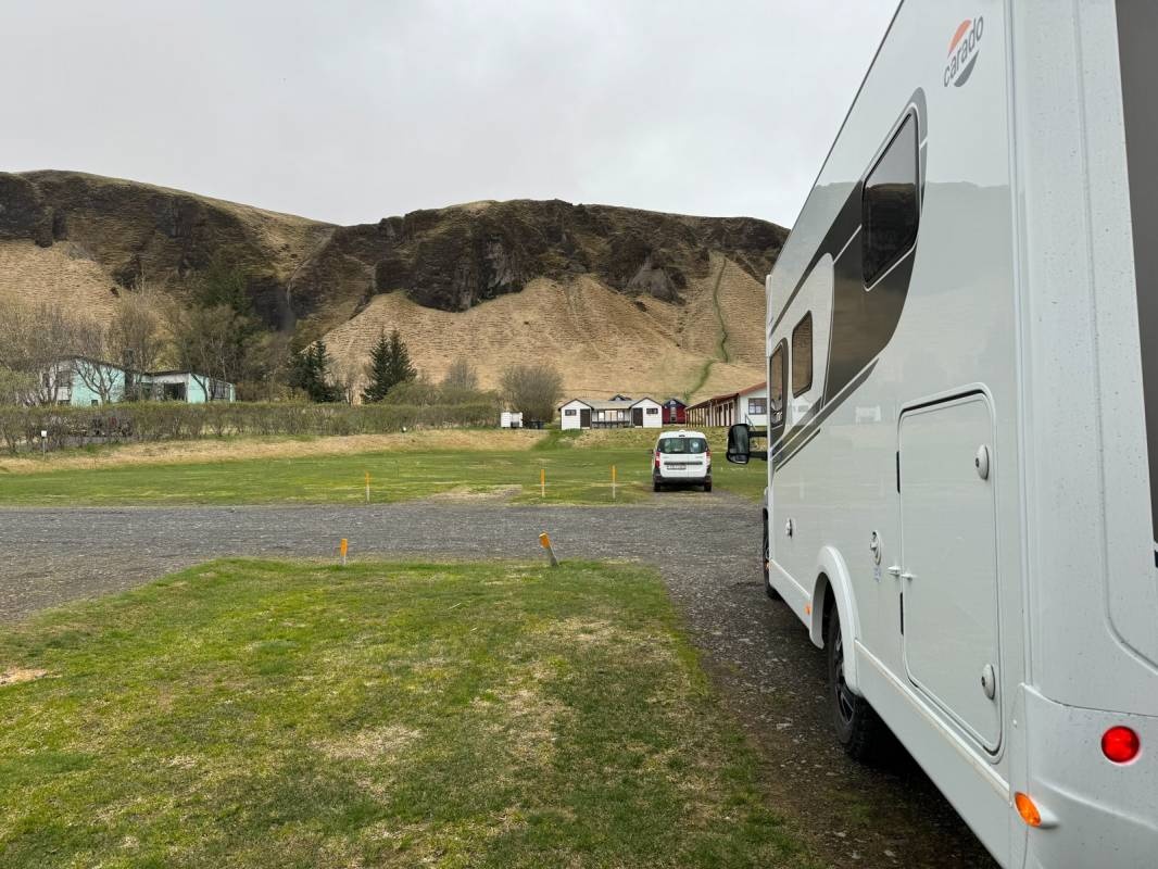 Tjaldstæðið Kirkjubaer II — Campingplatz in Kirkjubæjarklaustur / Skaftafellssyslur