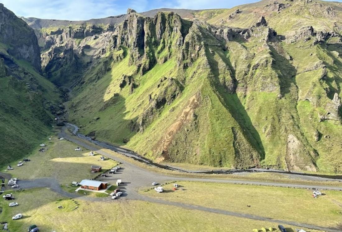 Þakgil Campsite — Camping Site in Vík / Sudurland