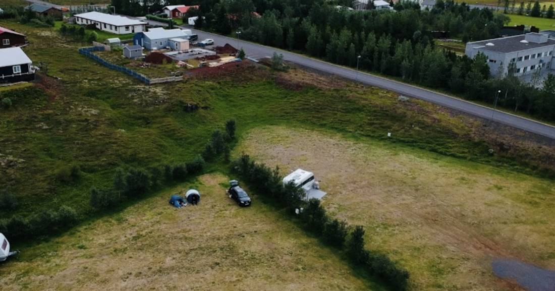 Campsite Borg í Grimsnesi — Campingplatz in Selfoss / Sudvesturland