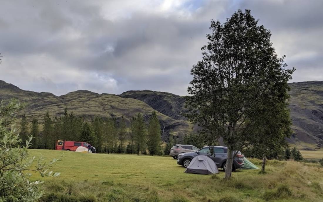 Haukafell Campsite — Campingplatz in Brunnholl