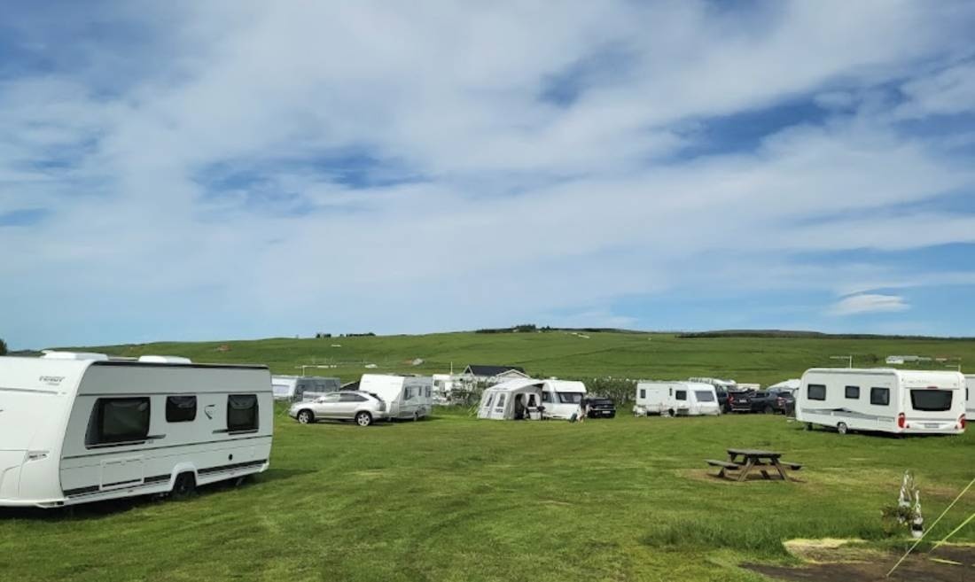 Langbrók Café/Campsite — Campingplatz in Langbrók