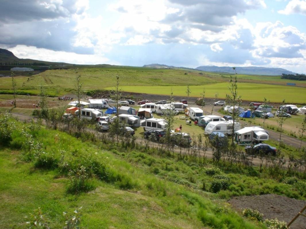 Tjaldmiðstöðin Flúðum — Campingplatz in Flúðir