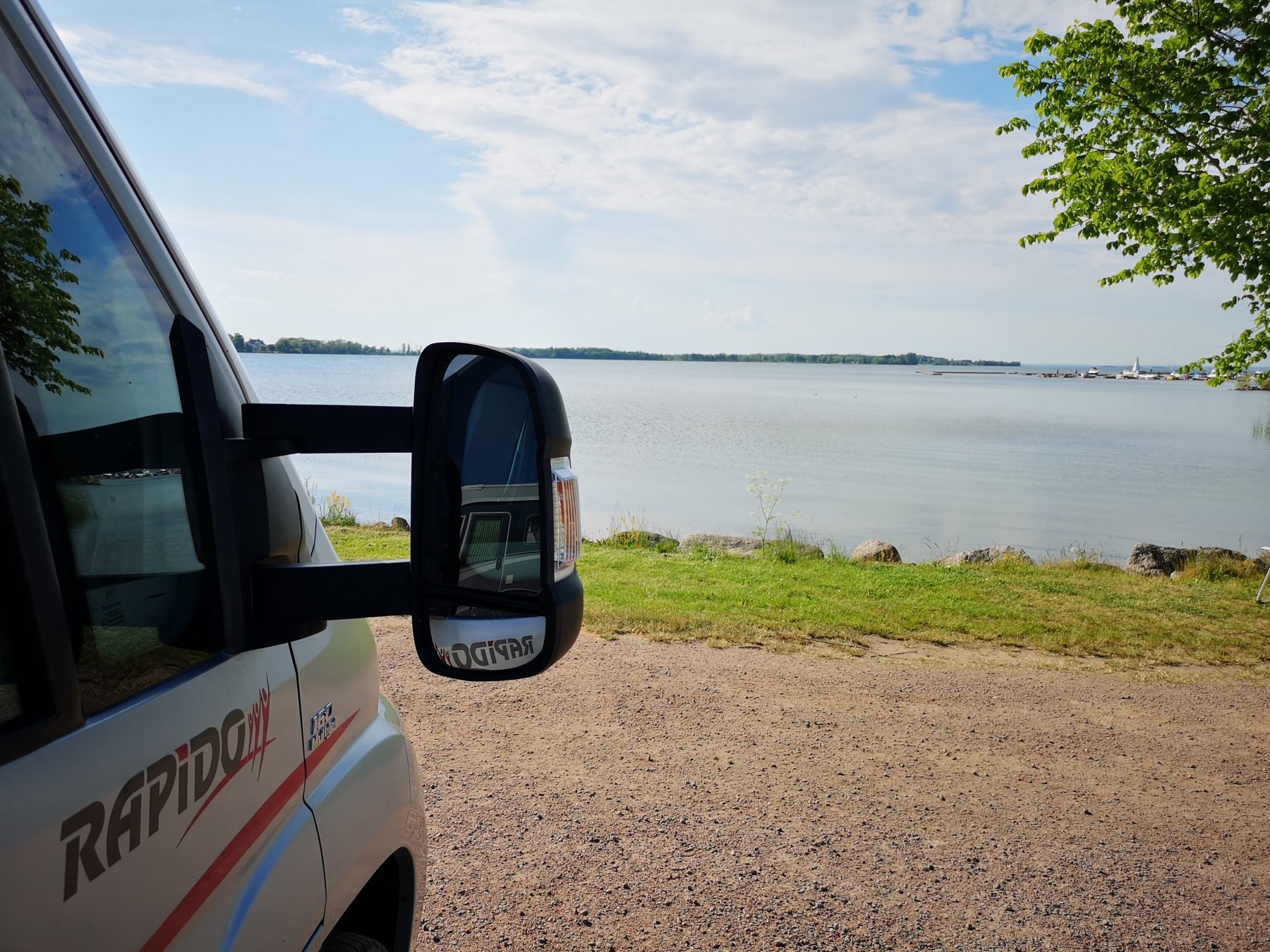 Ställplats Vadstena — Bobilplass in Vadstena