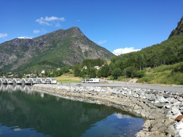 Eidsbukti — Camperplads in Skjolden