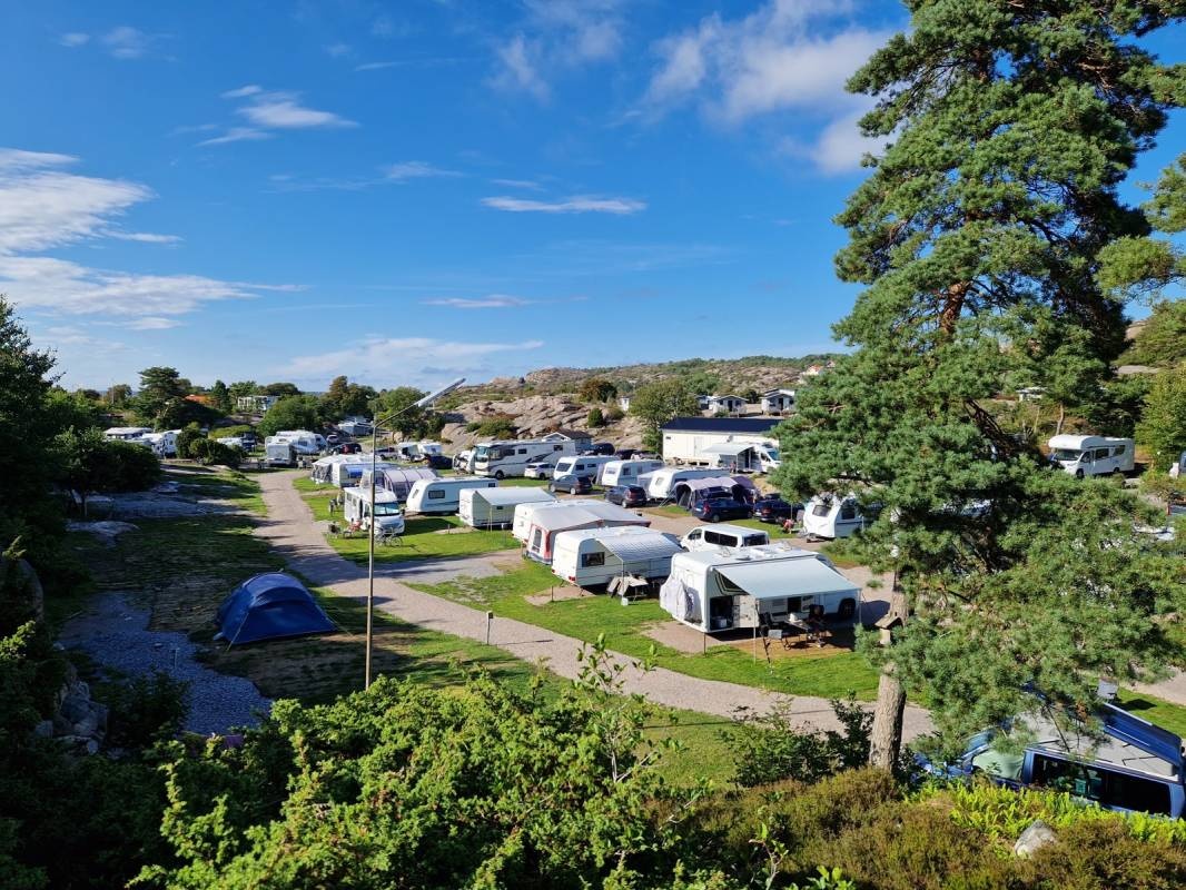 Fjällbacka Camping — Area da campeggio in Fjällbacka