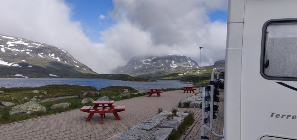 Haukelivegen E134 Parking lot — Foto 3