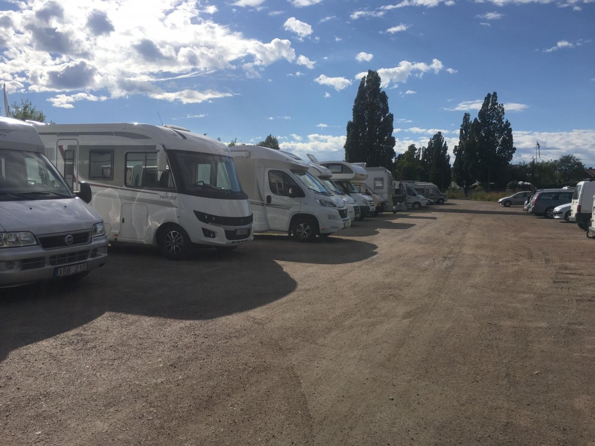 (gescnlossen) Kalmar Schloss — 露营车营地 in Kalmar