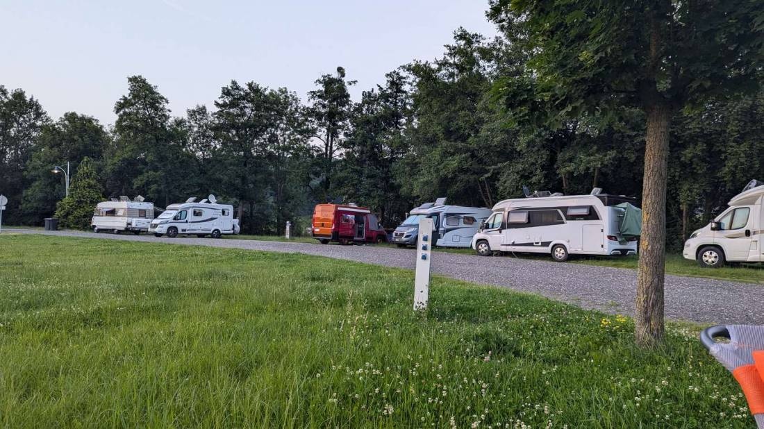 Stellplatz Sankt Stefan im Rosental — Sítio para autocaravanas in Sankt Stefan im Rosental