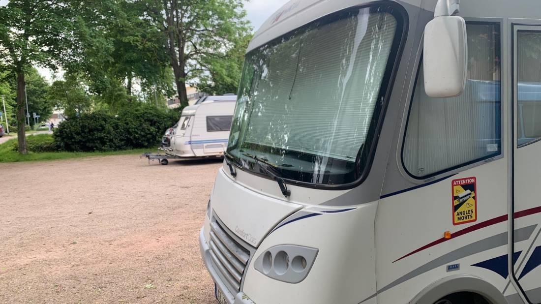 Alzey Am Römerkastell — Sp. parking dla kamperów in Alzey