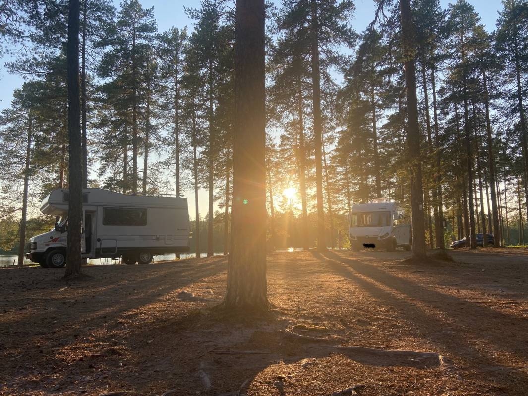 Naturcampingplatz Siknäs Fyrklöver — Ställplats in Mora