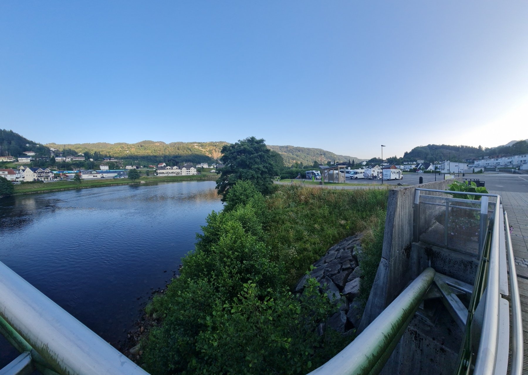 Bobilparkering Kvinesdal — Aire camping car in Kvinesdal