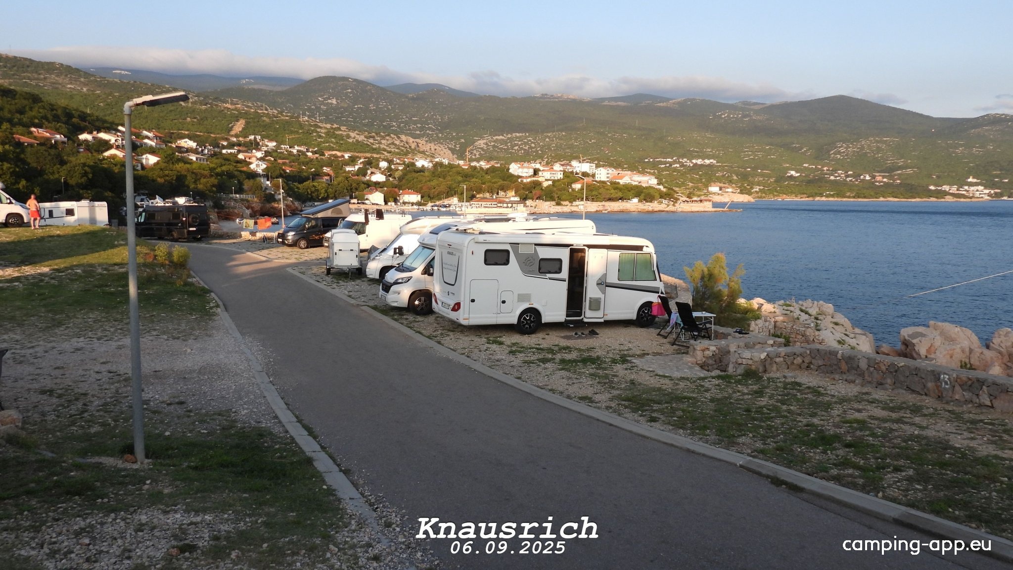 Autokamp Punta Povile — Campingplass in Povile