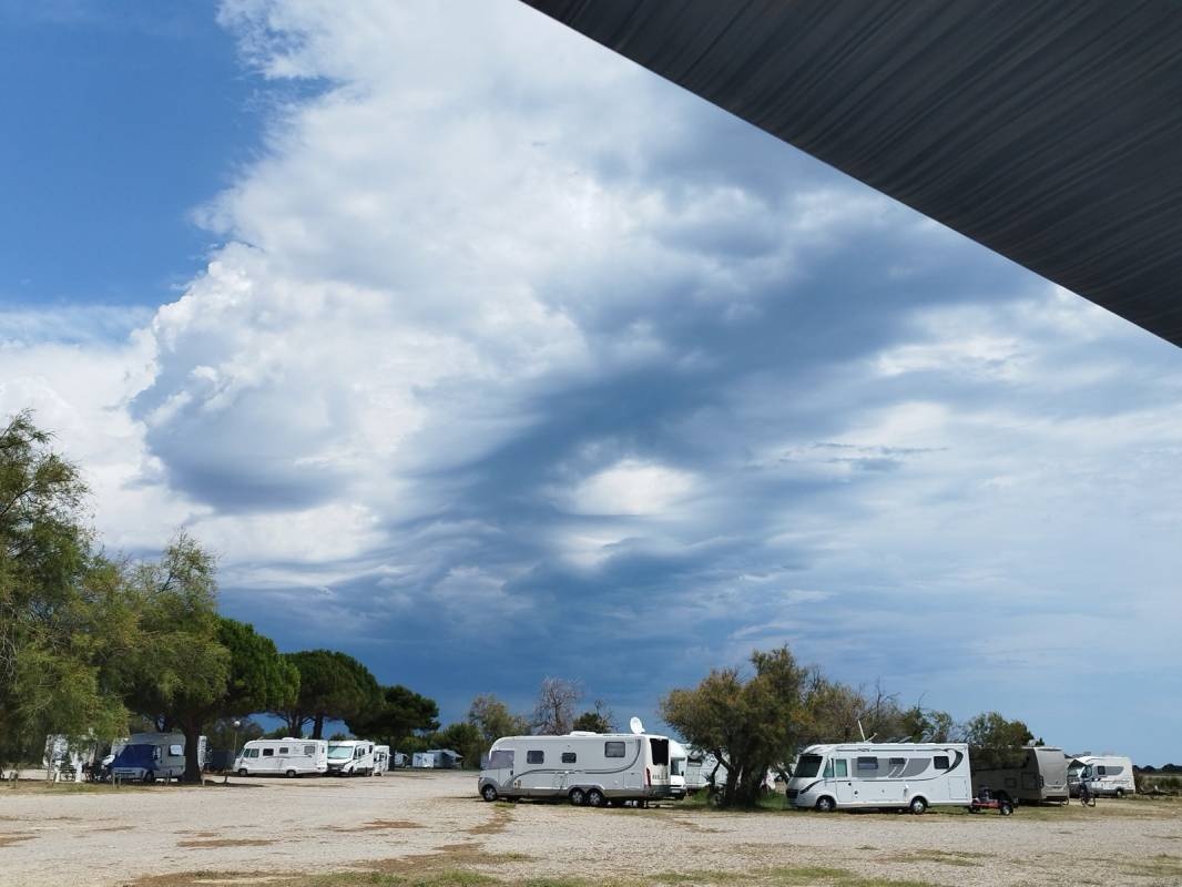 L'étang de Mateille — Camperplads in Gruissan