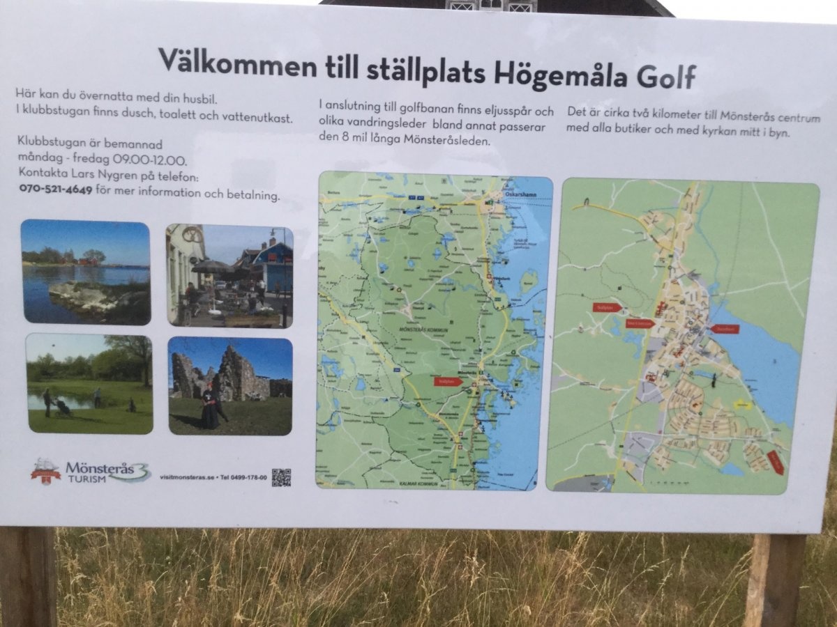 Högemåla Golf — Bobilplass in Mönsterås