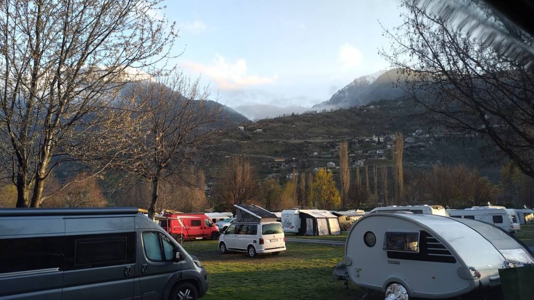Mühleye Camping — Camping Site in Visp