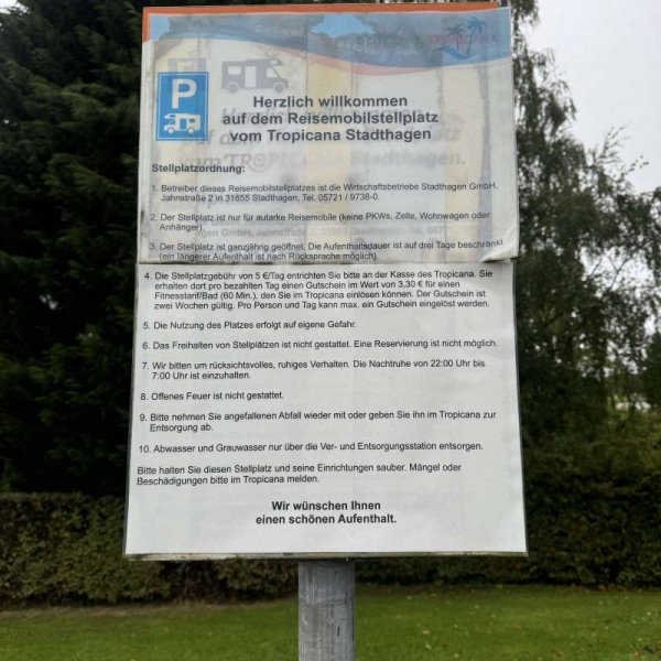 Stellplatz am Tropicana Stadthagen — Photo 3