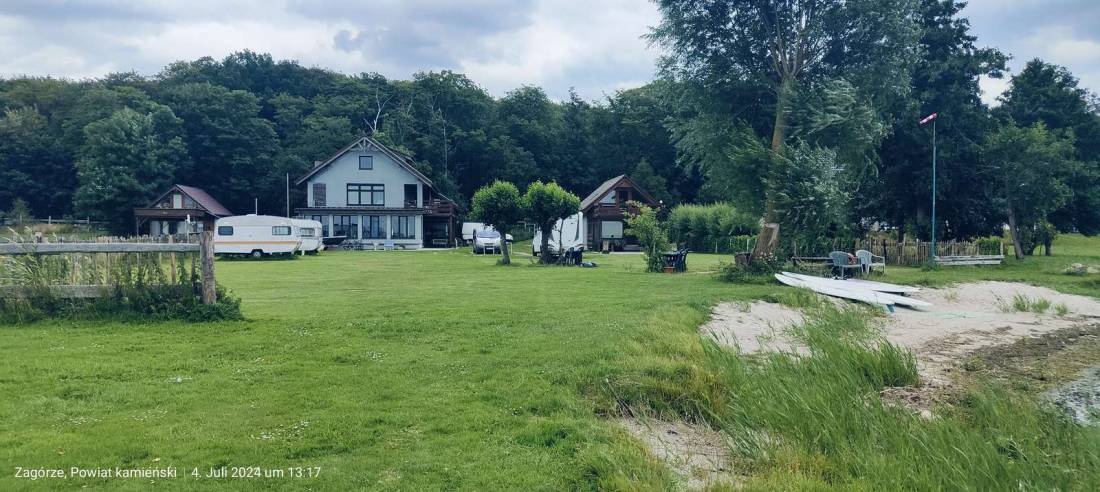 Stellplatz Grzegorz am Haff — Stellplatz in Wolin Zagórze