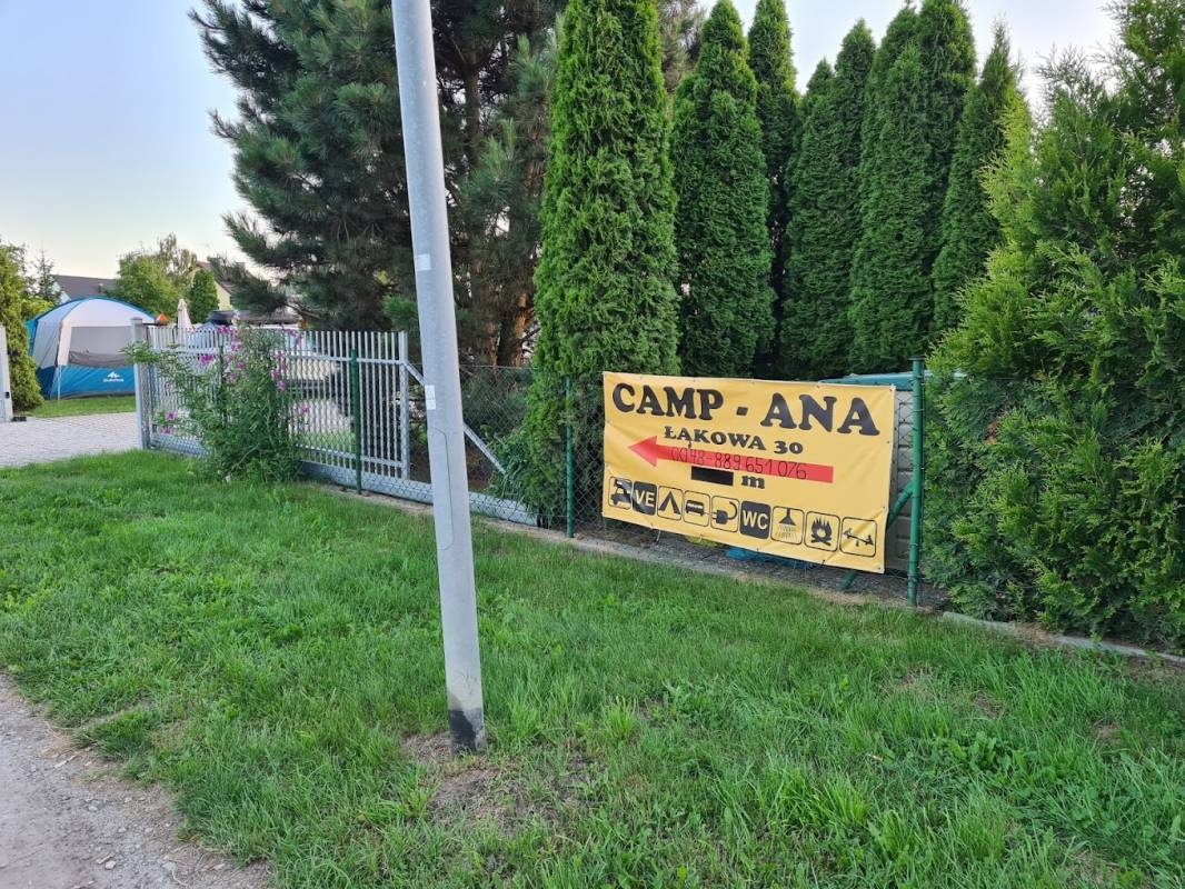 Camp Ana — Camperplaats in Trzęsacz