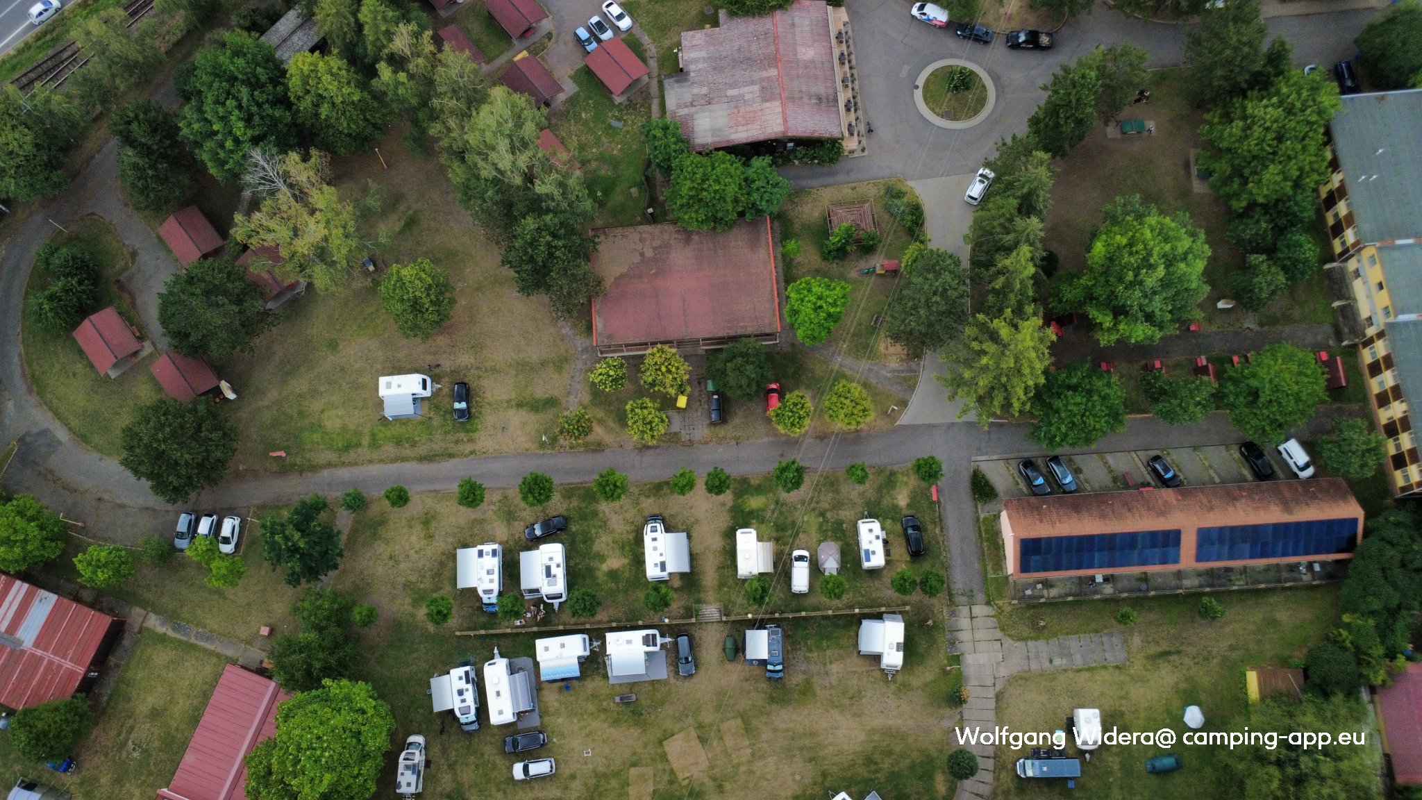 Autocamp Mělník — Area da campeggio in Mělník