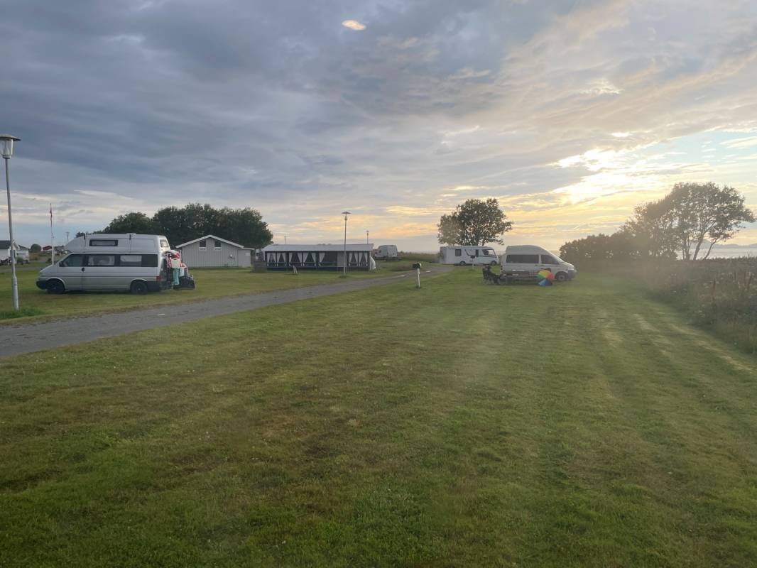 Hegg Camping — Area da campeggio in Agdenes