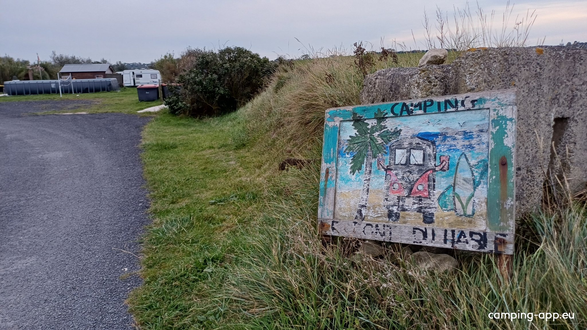 Camping Le Pont du Hable — Cámping in Cricqueville-en-Bessin