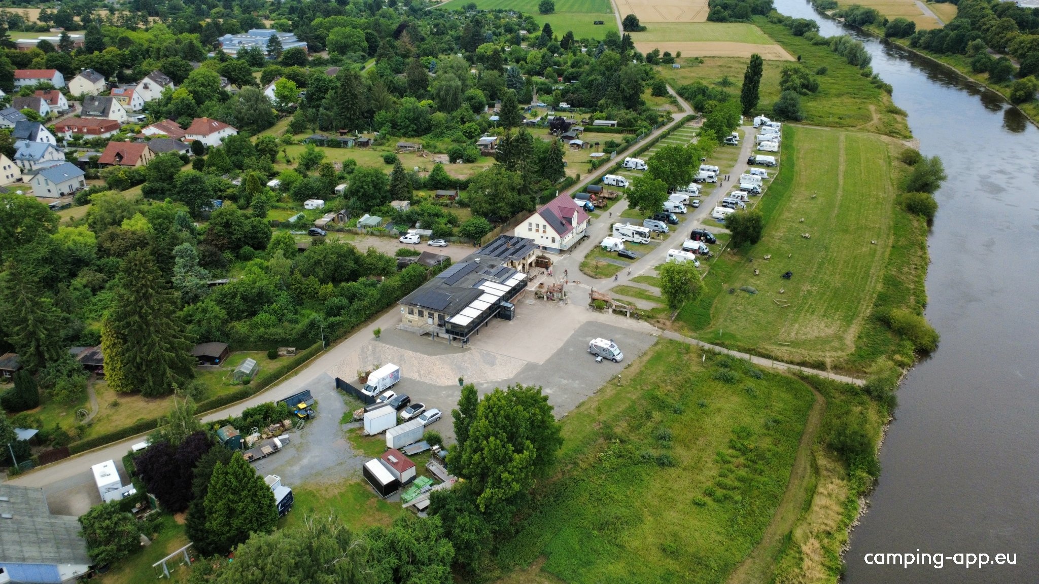 Hameln an der Weser — Area da campeggio in Hameln-Pyrmont