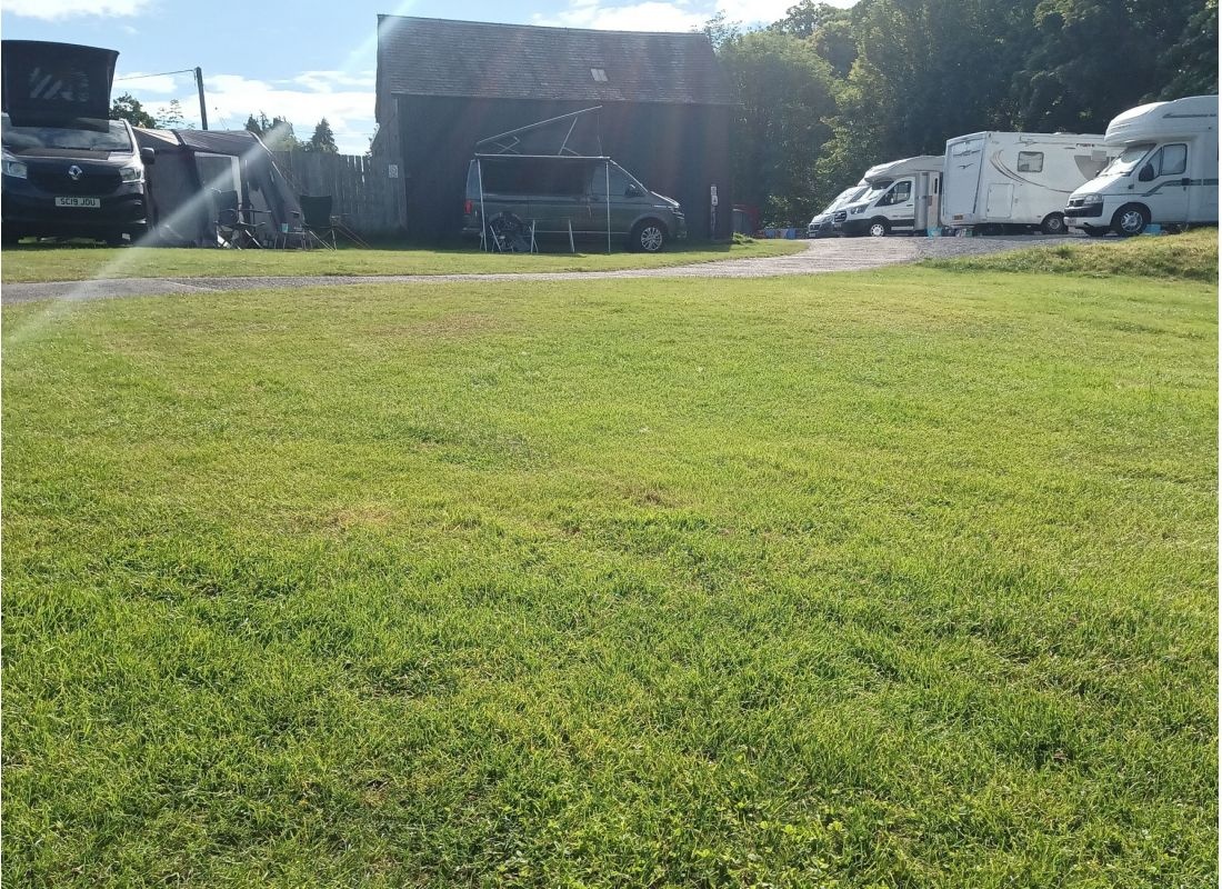 Invermill Farm Caravan Park — Area da campeggio in Dunkeld