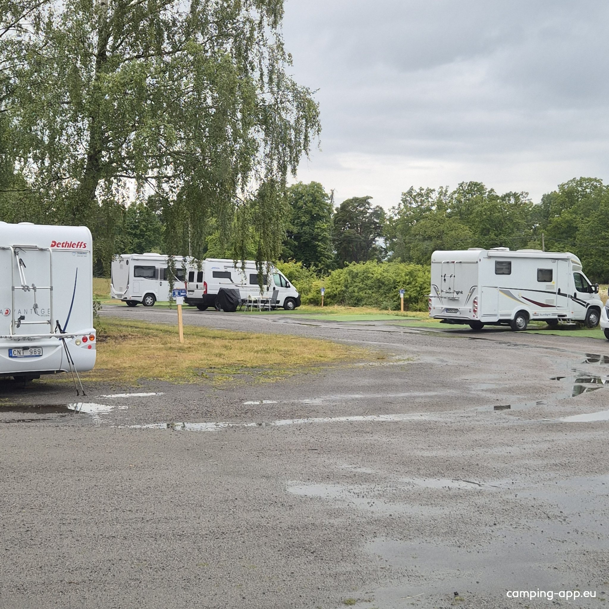 Gränsö, Bondbacken — Camperplads in Västerik