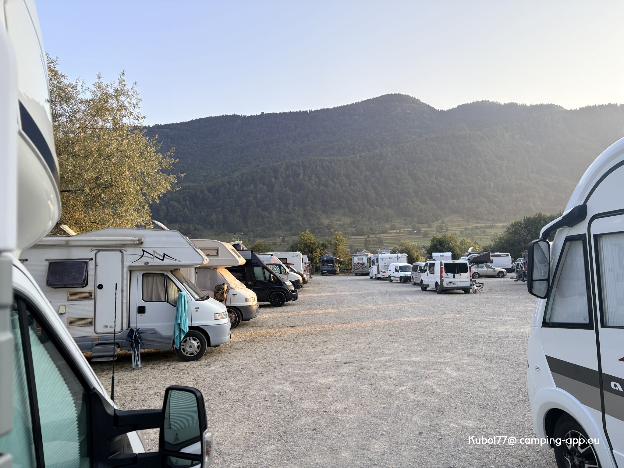 Stellplatz Srednja vas v Bohinju — Fotografie 2
