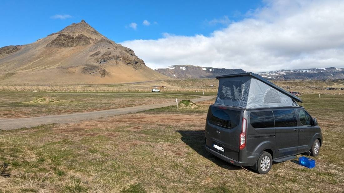 Camping Arnarstapi — Campingplatz in Hellnar